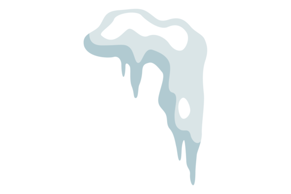 Download Snow Corner. Cartoon Frozen Winter Decor - Cartoon Collection